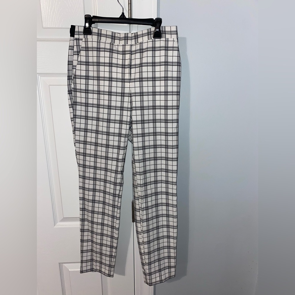 Zara plaid pants